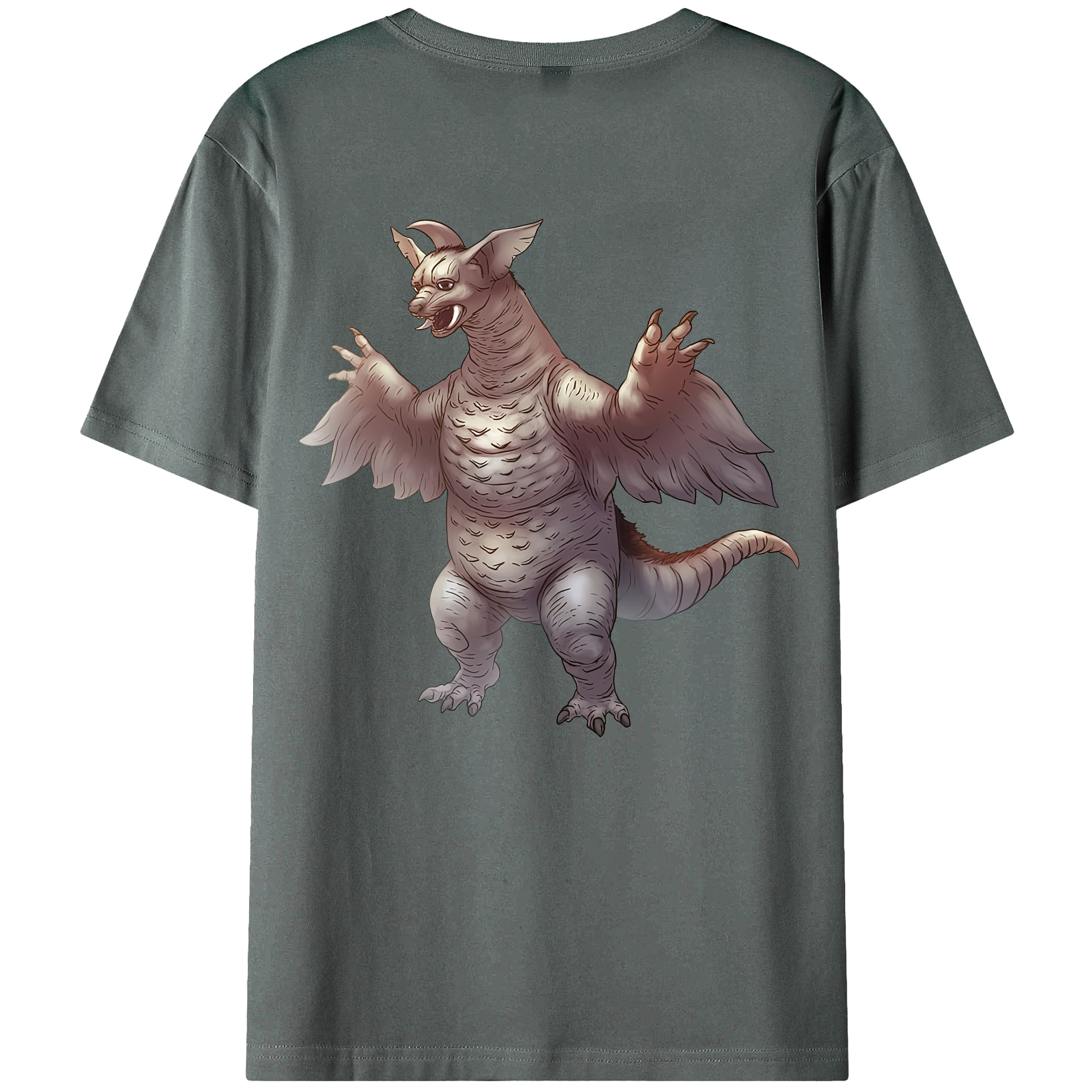 （画像用） ウルトラマン Ultraman 綿100％ メンズ半袖Tシャツ（バックプリント） 通気性